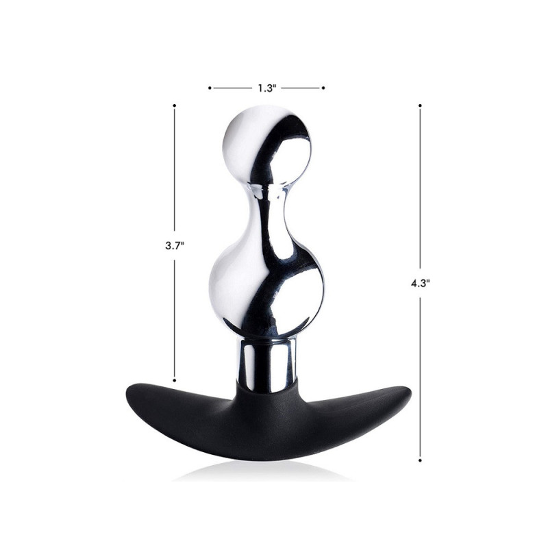 Plug Metal Bolas Con Ancla De Silicona Dark Hive Master Series