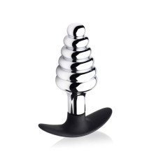 Plug Metal Ondulado Con Ancla De Silicona Dark Hive Master Series