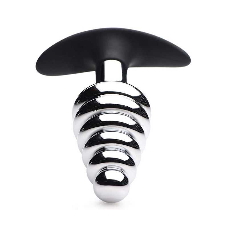 Plug Metal Ondulado Con Ancla De Silicona Dark Hive Master Series