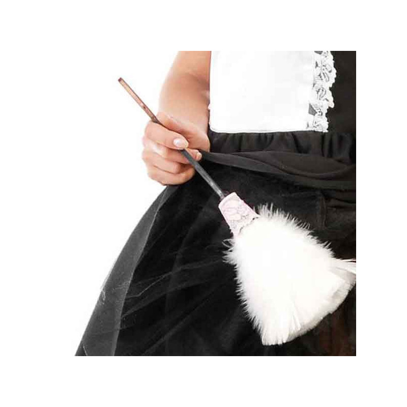 Plumero Blanco 36 cm