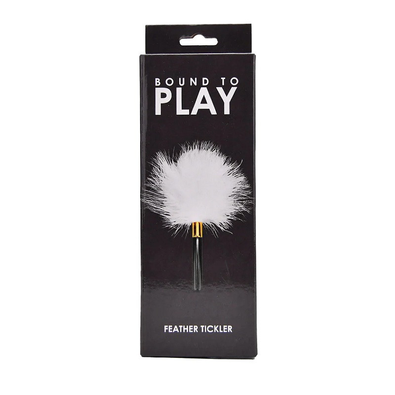 Plumero Blanco Bound To Play Feather Tickler