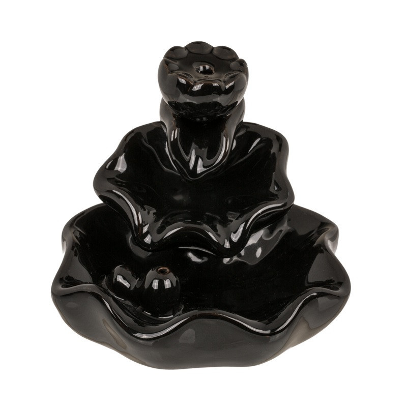 Porta Incienso Fuente Reflujo Stick & Cone Holder Y Pinzas