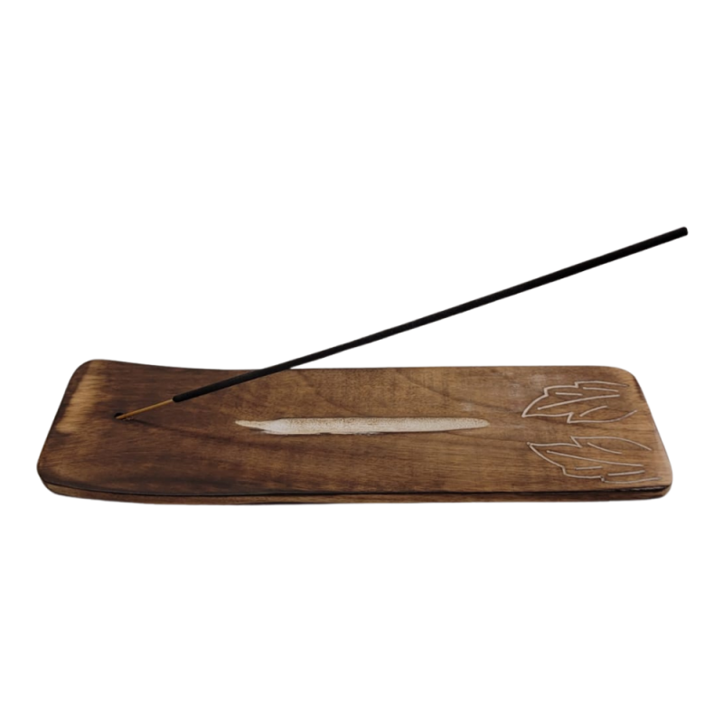 Porta Incienso Madera Ancho Modelo 2