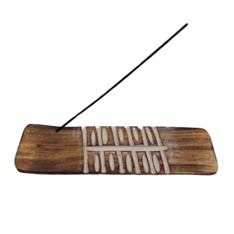 Porta Incienso Madera Ancho Modelo 3