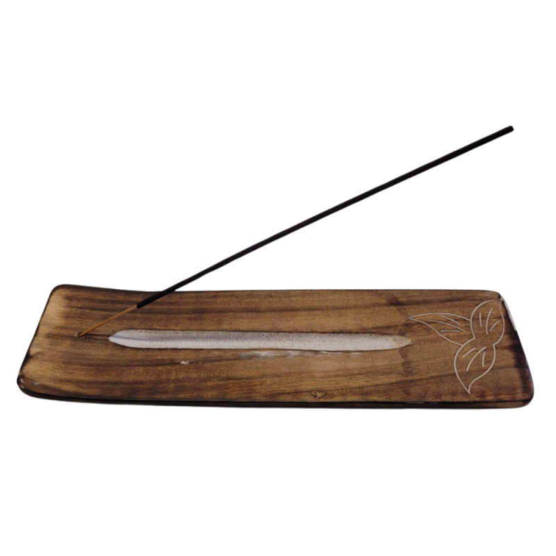Porta Incienso Madera Ancho Modelo 5