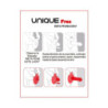 Preservativos Sin Látex Uniq Free Aro Protector 3 unidades