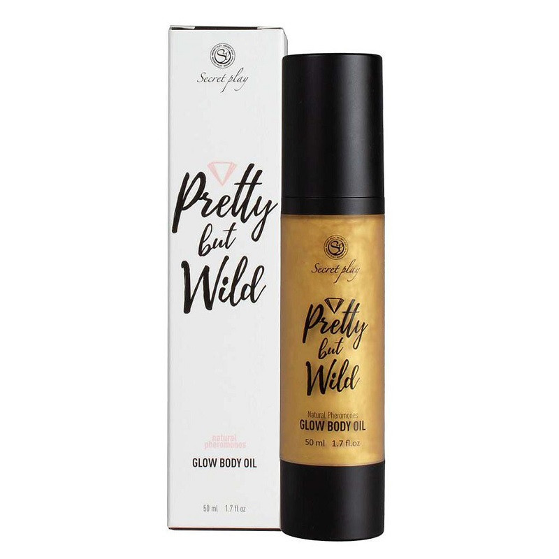 Pretty But Wild Aceite Corporal Iluminador Con Feromonas 50 ml