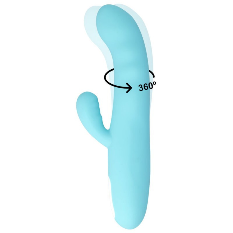 Rotador Vibrador Recargable Silicona Mia Eiffel