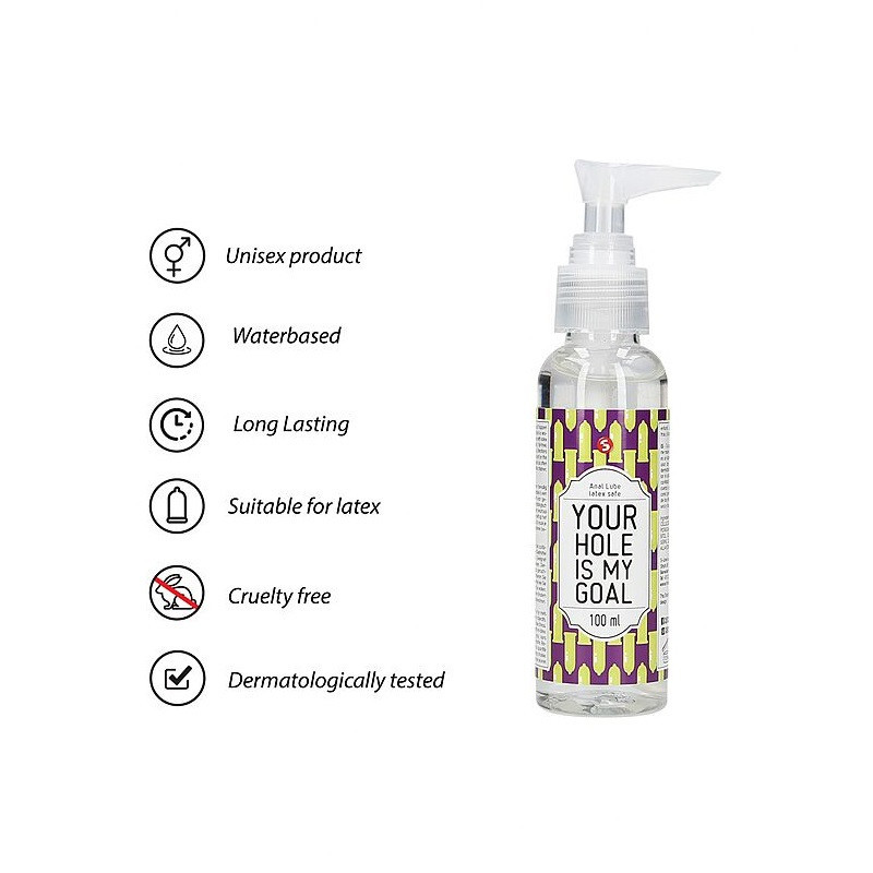 S-Line Anal Lube Your Hole Is My Goal 100 ml