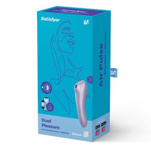 Satisfyer Dual Pleasure APP Malva