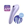 Satisfyer Dual Pleasure APP Malva