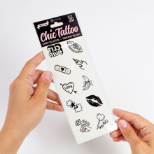 Set 10 Tattoos Temporales Candy Collection Secret Play