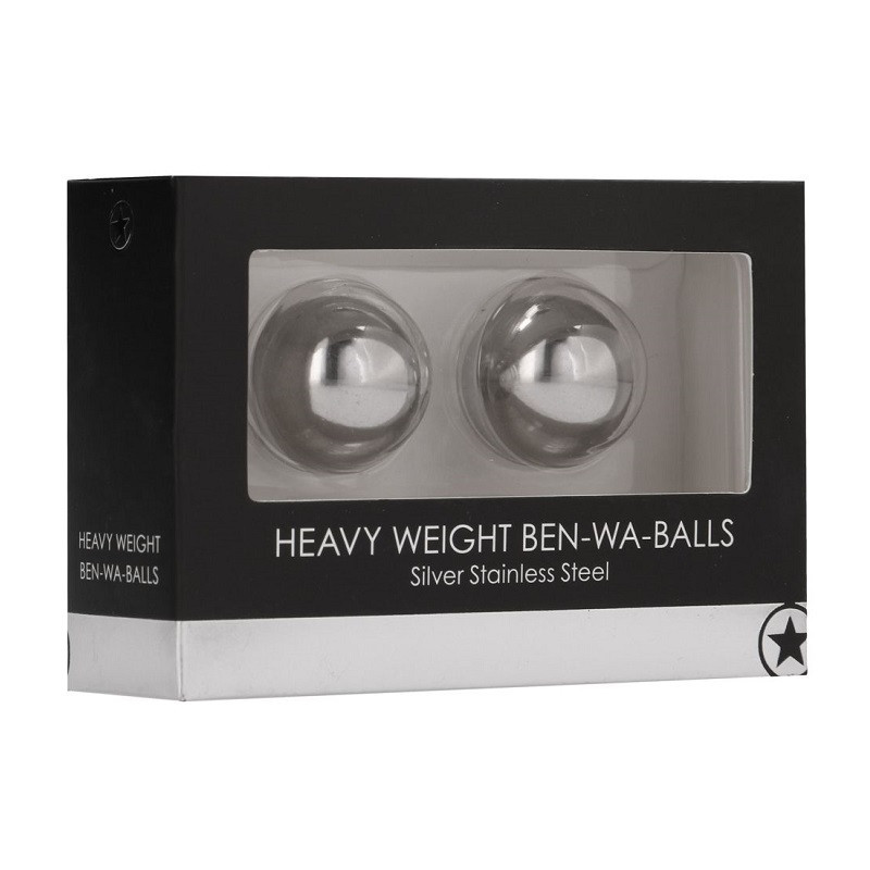 Set 2 Bolas Acero Heavy Weight Ben-Wa-Balls Ouch