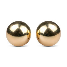 Set 2 Bolas Metálicas Gold Ben Wa Balls 25 mm