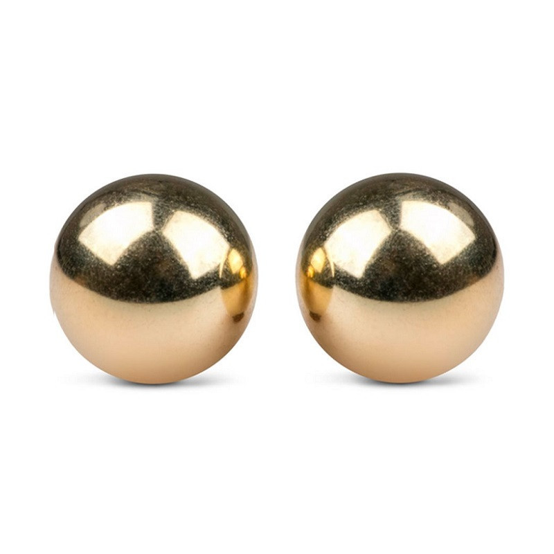 Set 2 Bolas Metálicas Gold Ben Wa Balls 25 mm