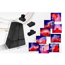 Set 2 Cojines Multiposición Negros