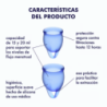 Set 2 Copas Menstruales Satisfyer Feel Confident Azul