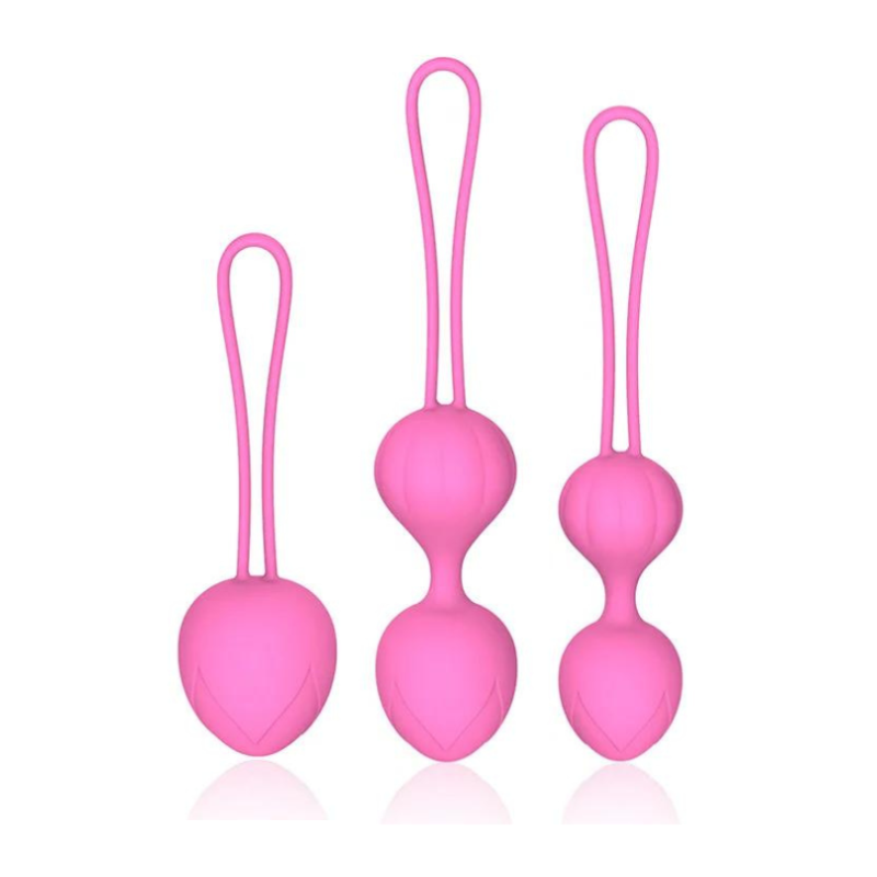 1 Kit Trío Kegel Trainer S Pleasures Rosa Claro