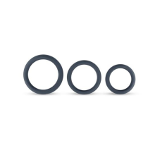 Set 3 Anillos Wide Cockring Silicone Boners