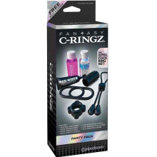 Set 4 Anillos Party Pack Fantasy De C-Ringz