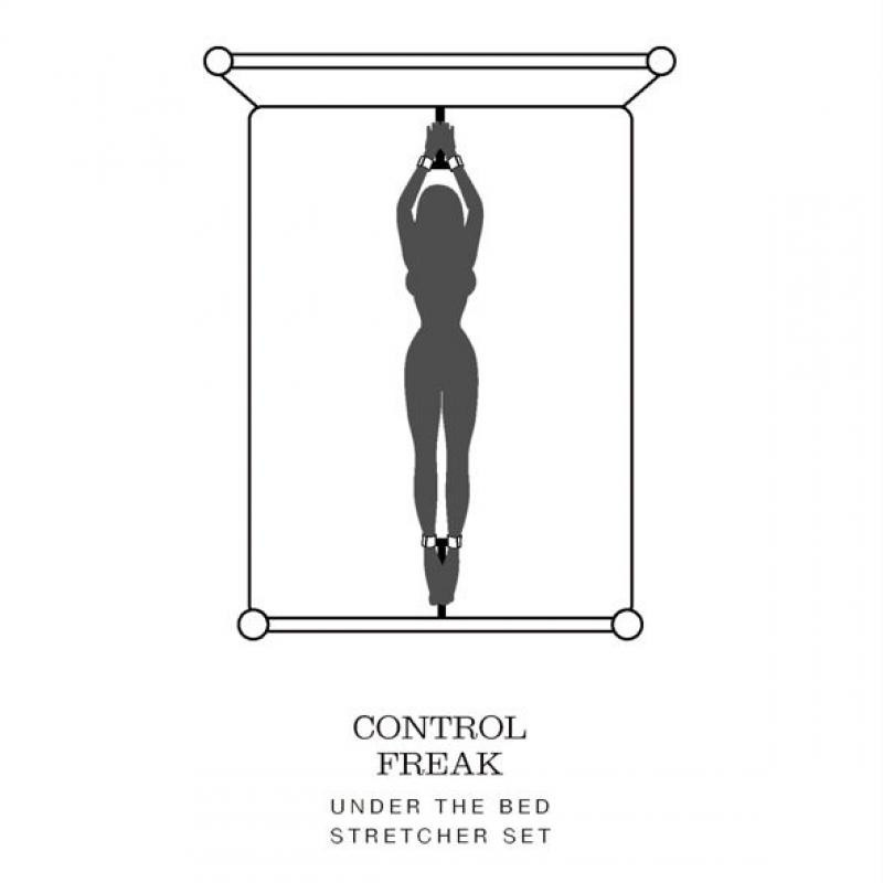 Set Atadura Cama Control Freak Under Bed Stretcher Set Fifty Shades of Grey