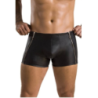 Short Efecto Cuero Cremalleras Passion Matt 049