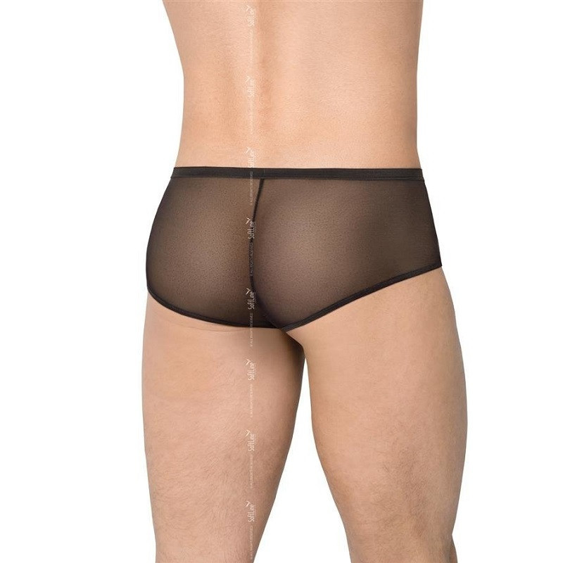 Short Softline 4520 Hombre Wetlook Cremalleras