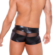 Short Zeus Hombre Wet Look Peek a Boo Allure 33-5602Z