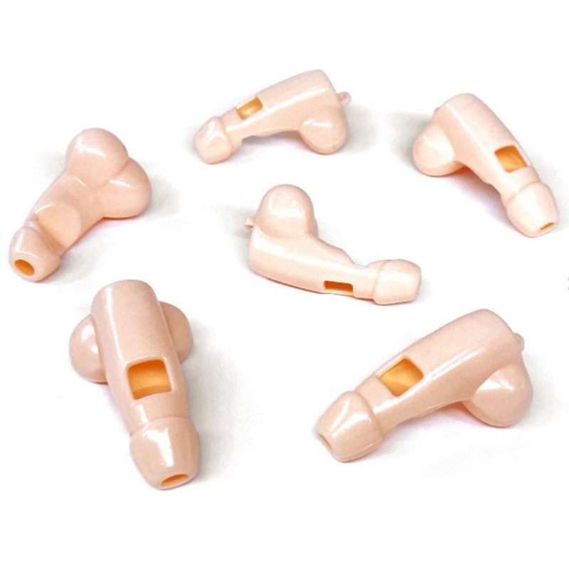 Silbato Pene Set 6 Unidades Kinky Pleasure