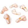 Silbato Pene Set 6 Unidades Kinky Pleasure