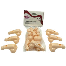 Silbato Pene Set 6 Unidades Kinky Pleasure