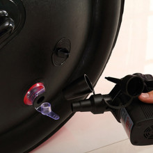 Sillón Hinchable Diván Grande + Esposas + Hinchador Eléctrico