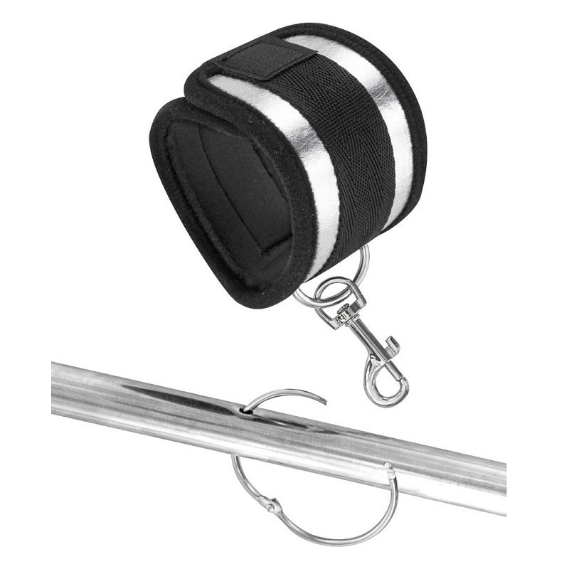 Sistema De Retención Barra Fetish Tentation Con Esposas Pies y Manos