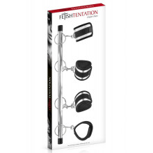 Sistema De Retención Barra Fetish Tentation Con Esposas Pies y Manos