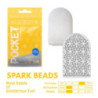1 Pocket Stroker Tenga Spark Beads Amarillo