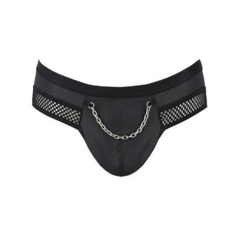 Slip Abierto Tom 030 Passion Men Negro