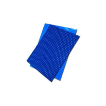 Sobre De Regalo Metalizado Con Lunares Azul