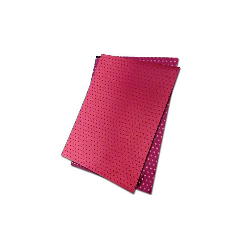 Sobre De Regalo Metalizado Con Lunares Rojo