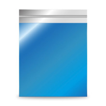 Sobre De Regalo Metalizado Grande Azul Autoadhesivo