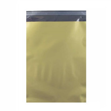 Sobre De Regalo Metalizado Mediano Dorado Autoadhesivo