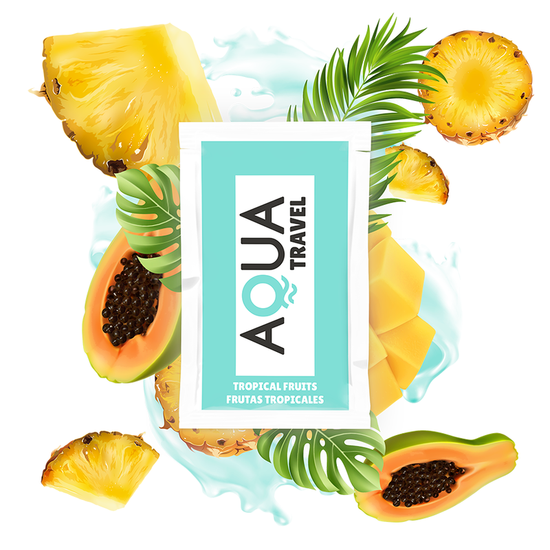 Lubricante Aqua Frutas Tropicales Sobre de 6 ml