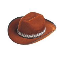 Sombrero Fieltro Sheriff Marrón