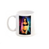 Strip Mug Mujer Castaña