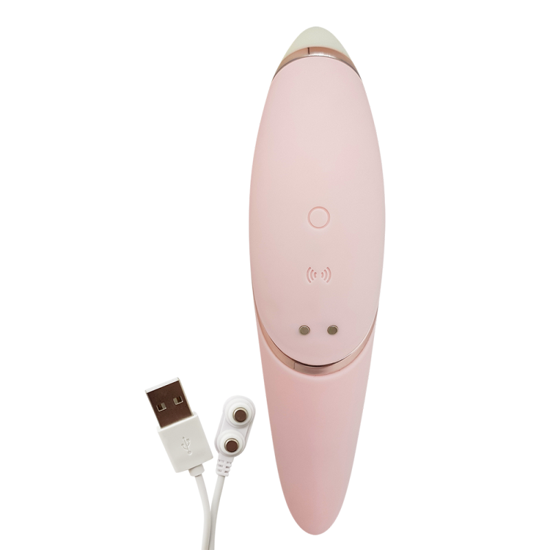 Succionador y Vibrador Alive Quiver Rosa