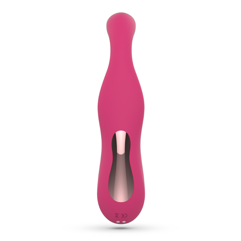 Succionador y Vibrador Cyrano Crushious Fucsia