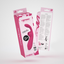 Succionador y Vibrador Cyrano Crushious Fucsia