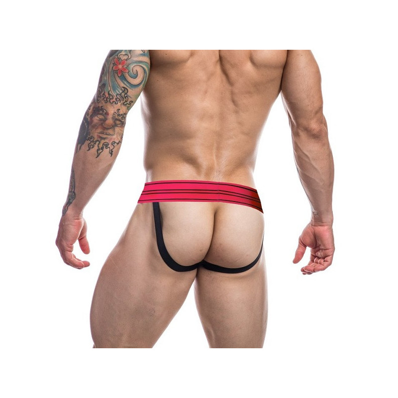 Suspensorio Jockstrap Cut4Men C4M15 Rugby Rosa