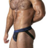 Suspensorio Locker Gear LK0220 Jockstrap Zipper Azul