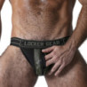 Suspensorio Locker Gear LK0220 Jockstrap Zipper Verde