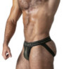 Suspensorio Locker Gear LK0220 Jockstrap Zipper Verde